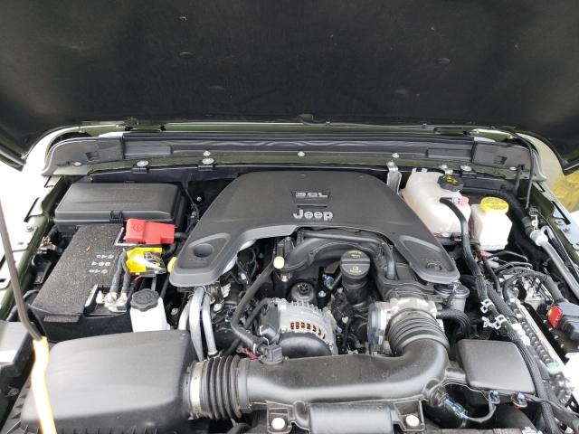 Photo 7 from auction – 2021 JEEP GLADIATOR with VIN 1C6HJTAG2ML563186