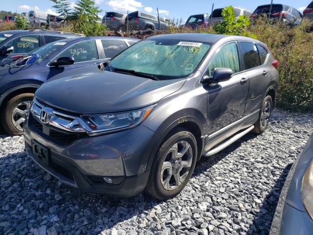 Photo 2 from auction – 2018 HONDA CR-V EXL with VIN 2HKRW2H80JH645201