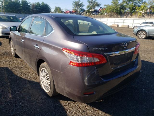 Photo 3 from auction – 2014 NISSAN SENTRA S with VIN 3N1AB7AP0EL627491