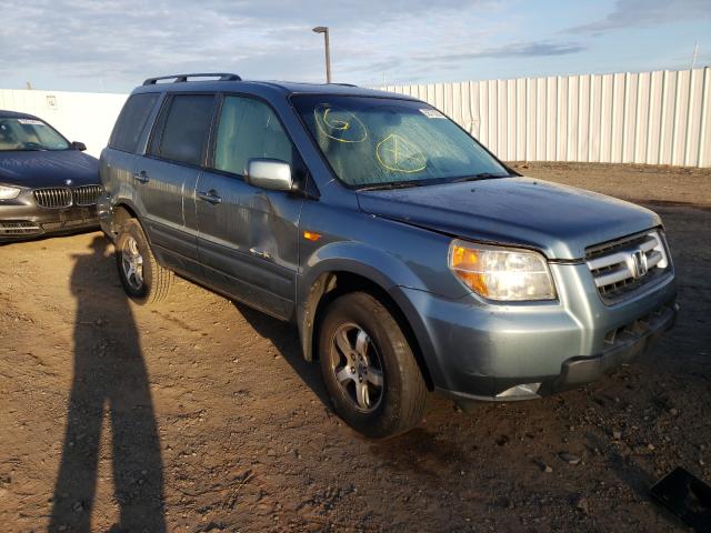 HONDA PILOT EXL 2008 with VIN 5FNYF18568B020774 - Photo from auction