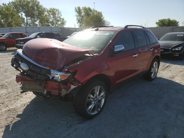 Photo 2 from auction – 2014 FORD EDGE SEL with VIN 2FMDK4JC5EBA18202