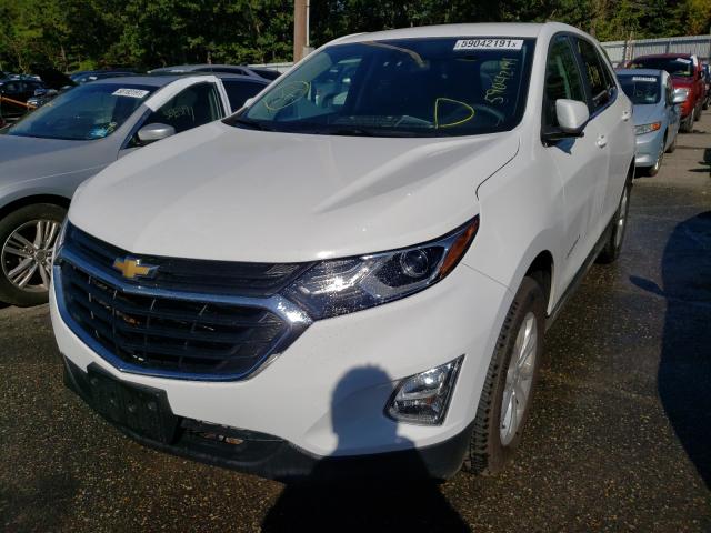 Photo 2 from auction – 2021 CHEVROLET EQUINOX LT with VIN 3GNAXUEV8MS175968