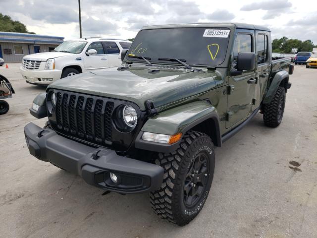 Photo 2 from auction – 2021 JEEP GLADIATOR with VIN 1C6HJTAG2ML563186
