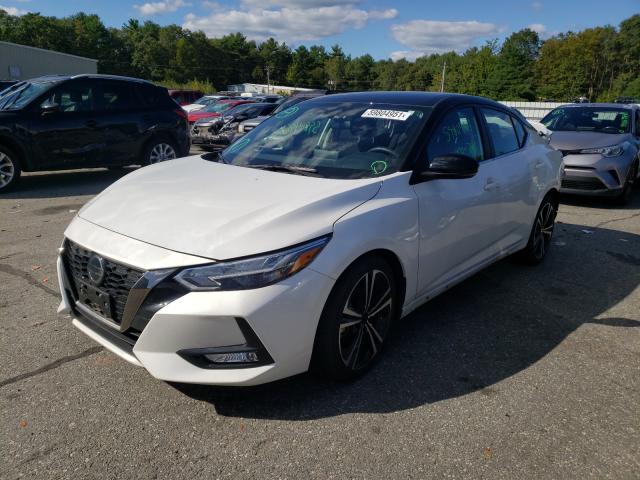 Photo 2 from auction – 2020 NISSAN SENTRA SR with VIN 3N1AB8DV3LY262109