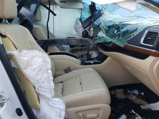 Photo 5 from auction – 2019 TOYOTA HIGHLANDER with VIN 5TDDZRFH9KS997086
