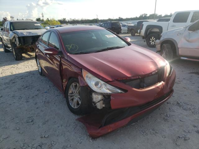 Photo 1 from auction – 2014 HYUNDAI SONATA GLS with VIN 5NPEB4AC9EH889715