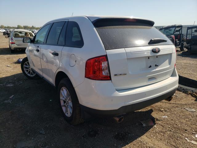 Photo 3 from auction – 2013 FORD EDGE SE with VIN 2FMDK3GC4DBC40732