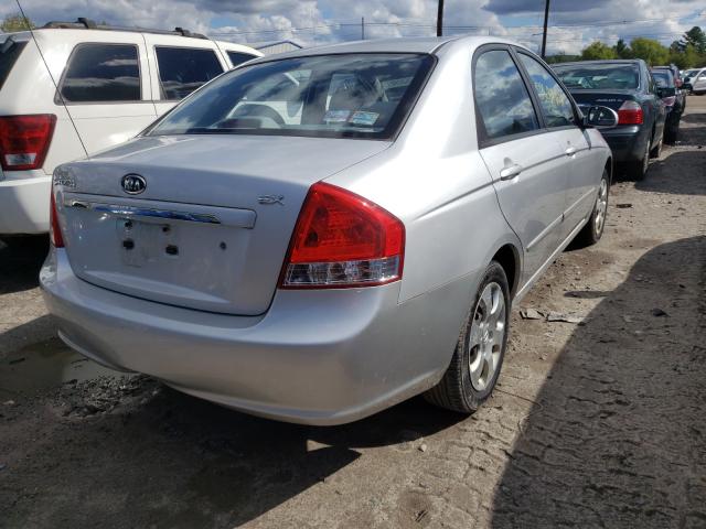 Photo 4 from auction – 2009 KIA SPECTRA with VIN KNAFE222695643343