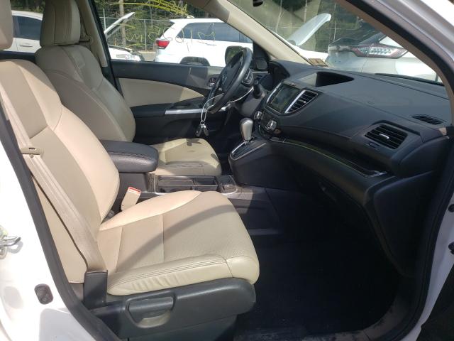 Photo 5 from auction – 2016 HONDA CR-V EXL with VIN 5J6RM4H7XGL000112