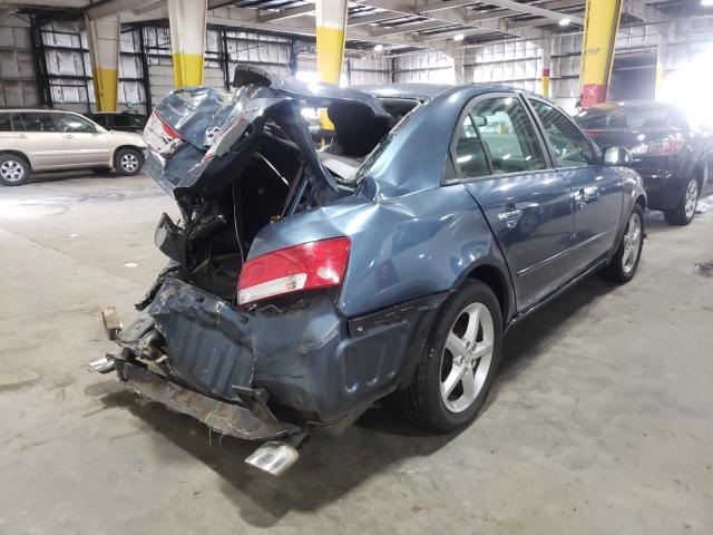 Photo 4 from auction – 2006 HYUNDAI SONATA GLS with VIN 5NPEU46F06H132572