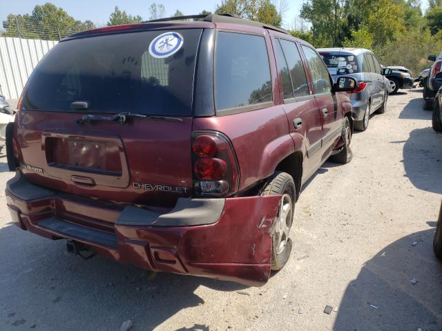 Photo 4 from auction – 2004 CHEVROLET TRAILBLAZE with VIN 1GNDT13S742387353