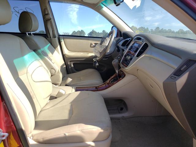 Photo 5 from auction – 2007 TOYOTA HIGHLANDER with VIN JTEEP21A770217426