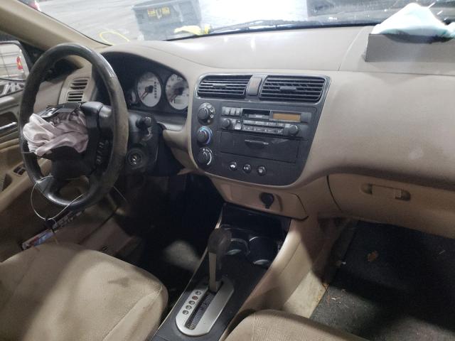 Photo 9 from auction – 2002 HONDA CIVIC LX with VIN 2HGES16502H539498