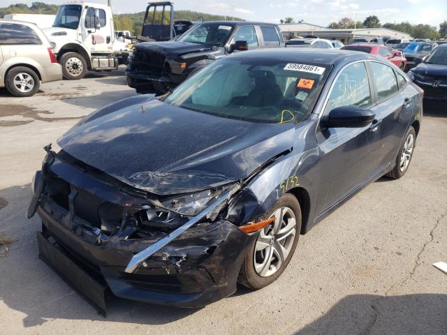 Photo 2 from auction – 2018 HONDA CIVIC LX with VIN 19XFC2F55JE024254