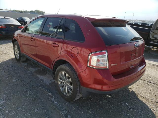 Photo 3 from auction – 2009 FORD EDGE SEL with VIN 2FMDK38C99BA67537