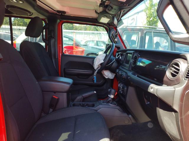 Photo 5 from auction – 2020 JEEP GLADIATOR with VIN 1C6HJTAG2LL214575