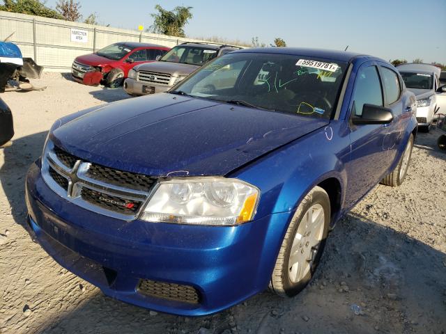 Photo 2 from auction – 2014 DODGE AVENGER SE with VIN 1C3CDZAB4EN160774