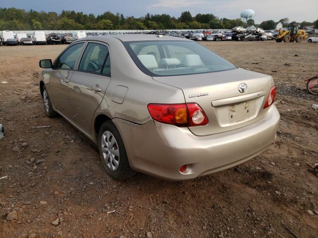 Photo 3 from auction – 2009 TOYOTA COROLLA BA with VIN 2T1BU40E19C053311