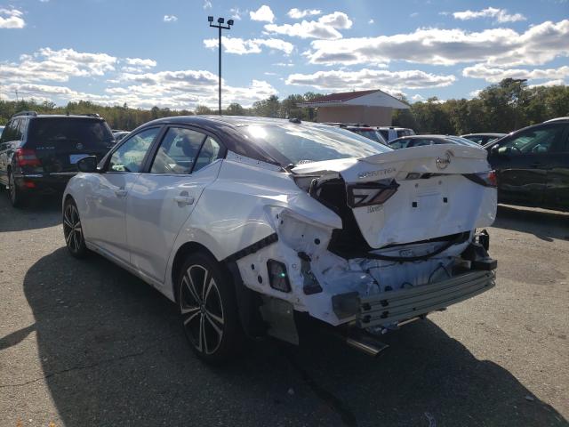 Photo 3 from auction – 2020 NISSAN SENTRA SR with VIN 3N1AB8DV3LY262109