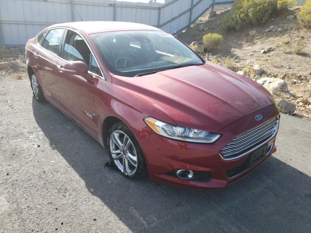 FORD FUSION TIT 2015 with VIN 3FA6P0SU8FR206705 - Photo from auction