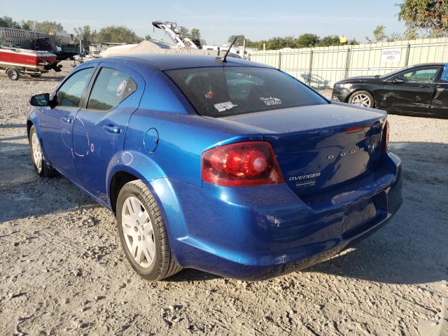 Photo 3 from auction – 2014 DODGE AVENGER SE with VIN 1C3CDZAB4EN160774
