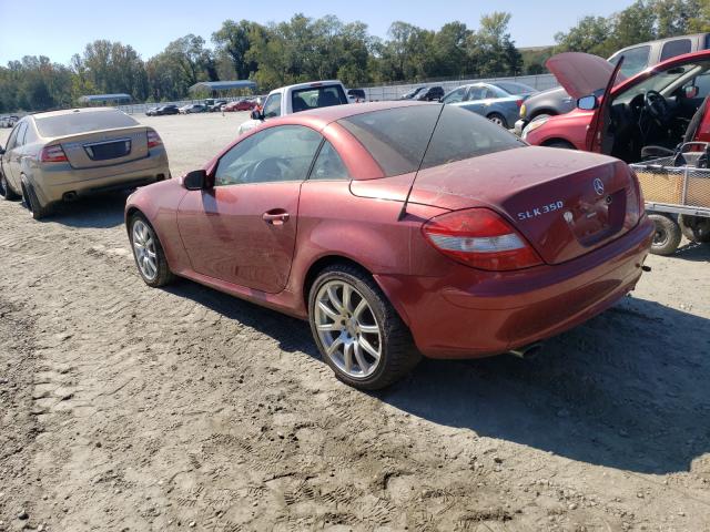 Photo 3 from auction – 2005 MERCEDES-BENZ SLK 350 with VIN WDBWK56F35F051069