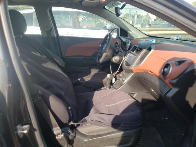 Photo 5 from auction – 2015 CHEVROLET SONIC LT with VIN 1G1JC6SB6F4141307