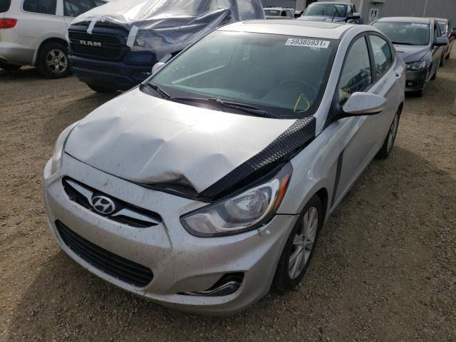 Photo 2 from auction – 2014 HYUNDAI ACCENT GLS with VIN KMHCU4AE5EU627064
