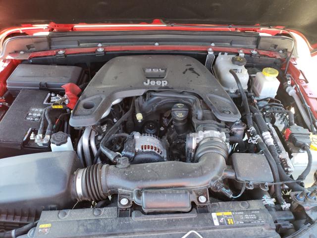 Photo 7 from auction – 2020 JEEP GLADIATOR with VIN 1C6HJTAG2LL214575