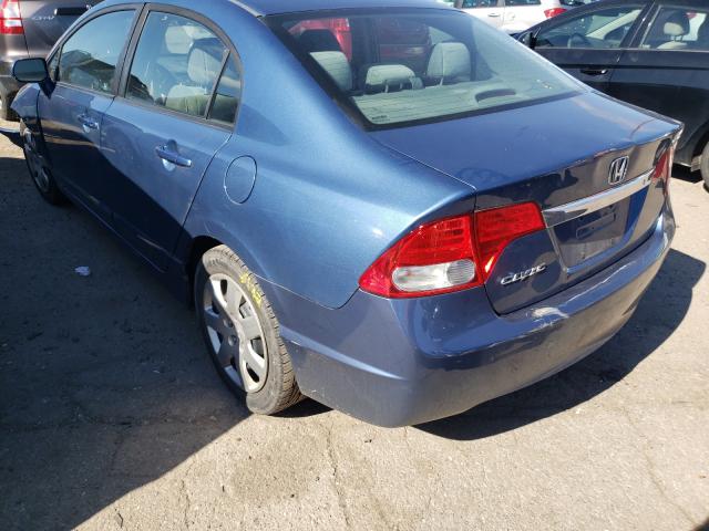 Photo 3 from auction – 2010 HONDA CIVIC LX with VIN 19XFA1F50AE043195