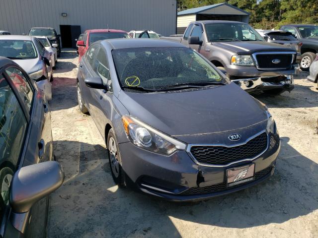 Photo 1 from auction – 2016 KIA FORTE LX with VIN KNAFK4A60G5464138