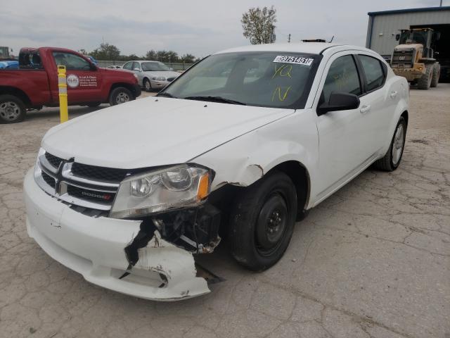 Photo 2 from auction – 2013 DODGE AVENGER SE with VIN 1C3CDZAB9DN680614