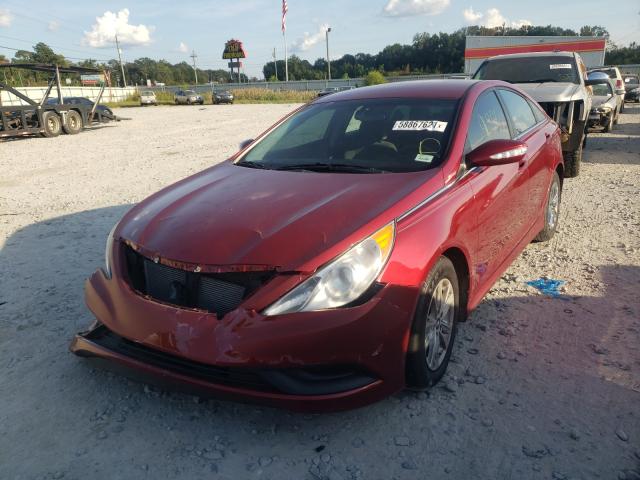 Photo 2 from auction – 2014 HYUNDAI SONATA GLS with VIN 5NPEB4AC9EH889715
