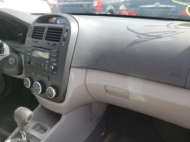 Photo 9 from auction – 2009 KIA SPECTRA with VIN KNAFE222695643343