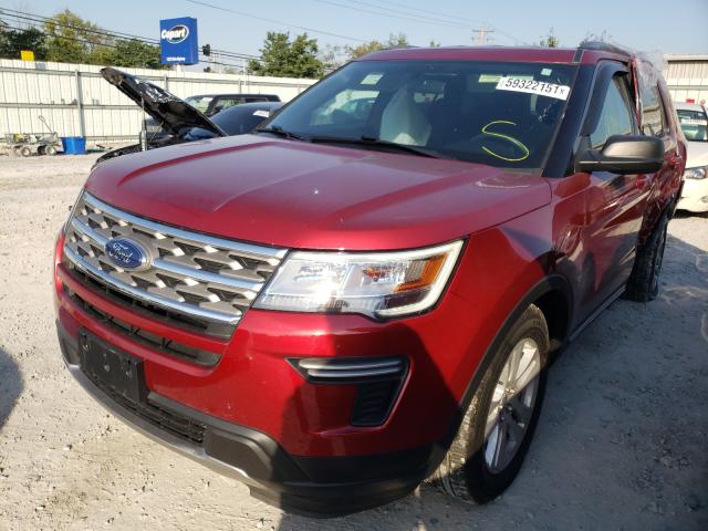 Photo 2 from auction – 2018 FORD EXPLORER X with VIN 1FM5K8D89JGA12912