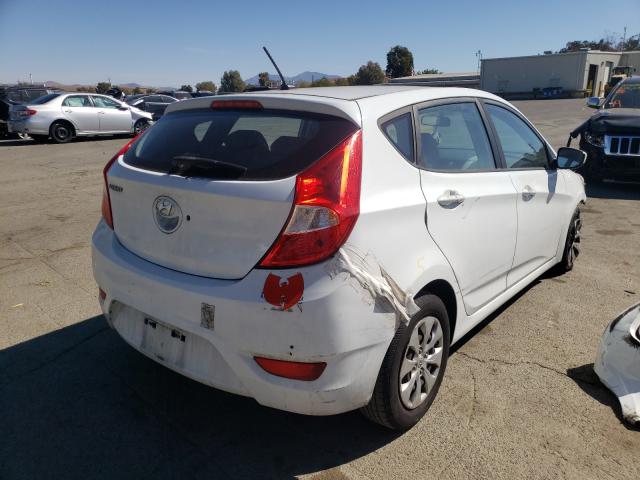 Photo 4 from auction – 2016 HYUNDAI ACCENT SE with VIN KMHCT5AE8GU280244