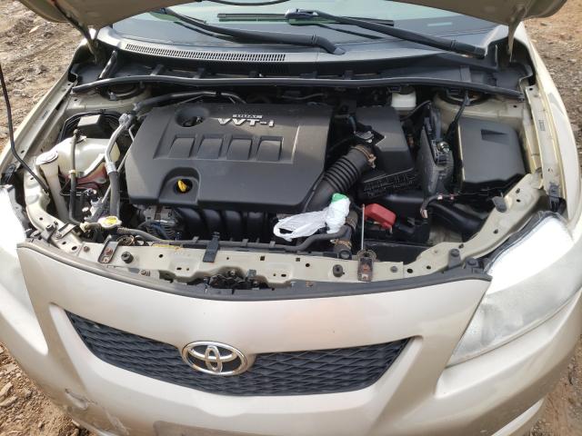 Photo 7 from auction – 2009 TOYOTA COROLLA BA with VIN 2T1BU40E19C053311
