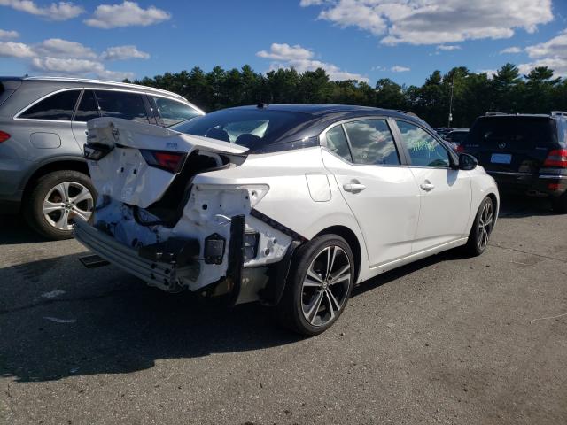 Photo 4 from auction – 2020 NISSAN SENTRA SR with VIN 3N1AB8DV3LY262109