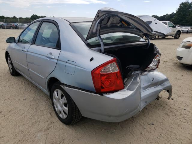 Photo 3 from auction – 2005 KIA SPECTRA LX with VIN KNAFE121855158634