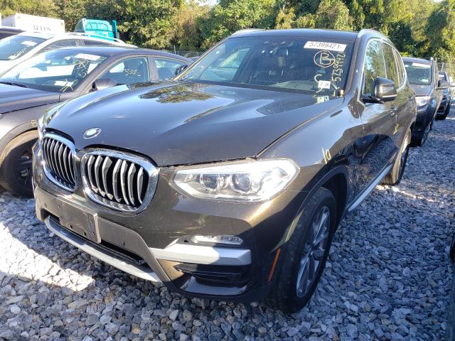 Photo 2 from auction – 2019 BMW X3 XDRIVE3 with VIN 5UXTR9C58KLE12121