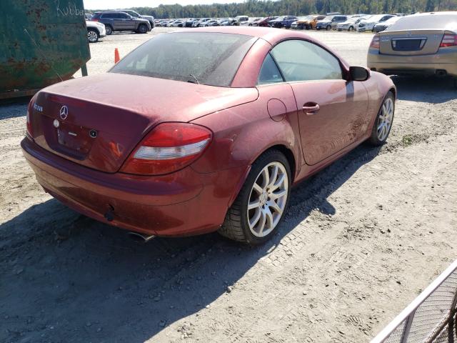 Photo 4 from auction – 2005 MERCEDES-BENZ SLK 350 with VIN WDBWK56F35F051069