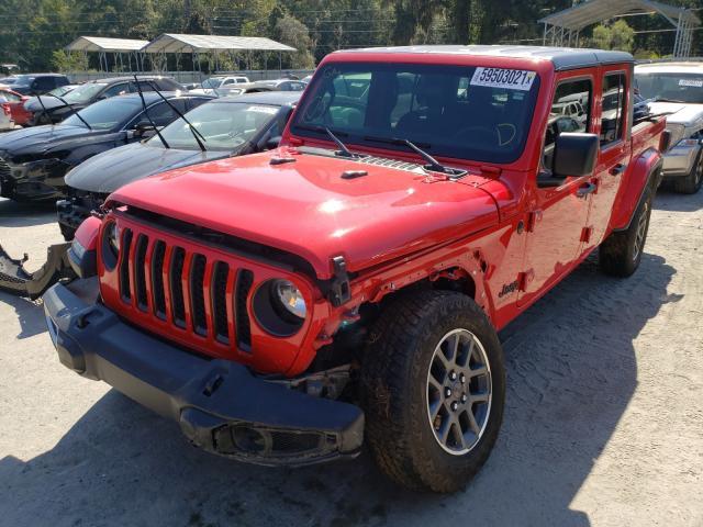 Photo 2 from auction – 2020 JEEP GLADIATOR with VIN 1C6HJTAG2LL214575