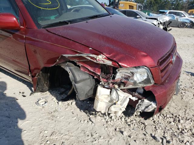 Photo 9 from auction – 2007 TOYOTA HIGHLANDER with VIN JTEEP21A770217426