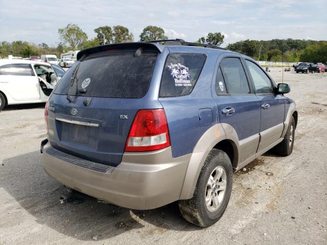 Photo 4 from auction – 2005 KIA SORENTO EX with VIN KNDJC733955446006