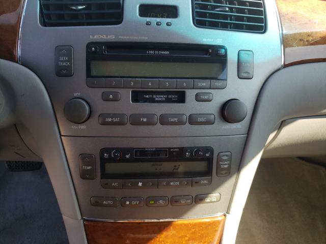 Photo 9 from auction – 2005 LEXUS ES 330 with VIN JTHBA30G255086103