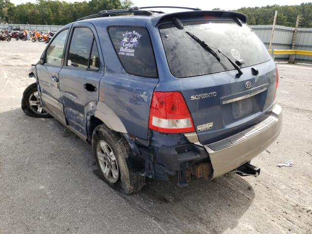 Photo 3 from auction – 2005 KIA SORENTO EX with VIN KNDJC733955446006