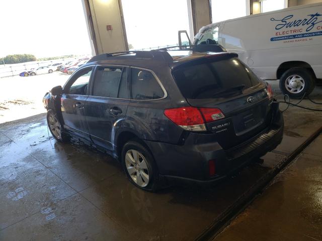 Photo 3 from auction – 2011 SUBARU OUTBACK 2. with VIN 4S4BRCGC6B3363691