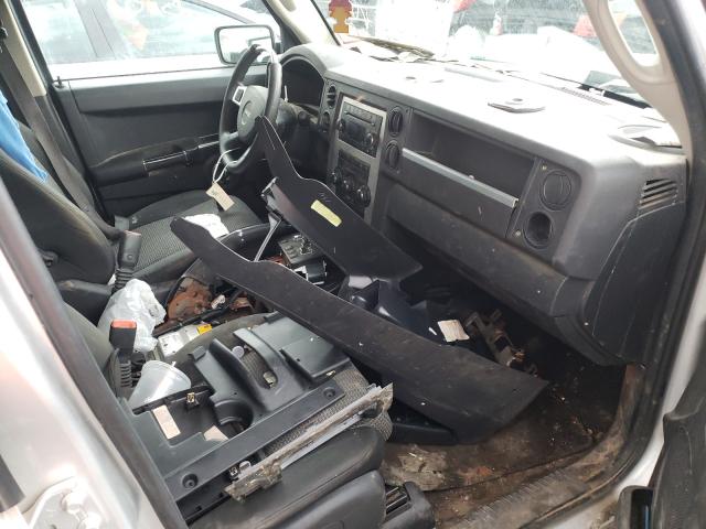 Photo 5 from auction – 2009 JEEP COMMANDER with VIN 1J8HG48K19C500894