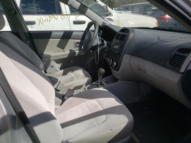 Photo 5 from auction – 2009 KIA SPECTRA with VIN KNAFE222695643343