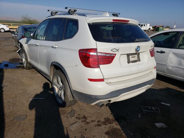 Photo 3 from auction – 2017 BMW X3 XDRIVE3 with VIN 5UXWX7C57H0U40958